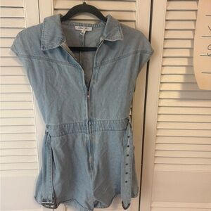 Denim Blue Women's Skirt